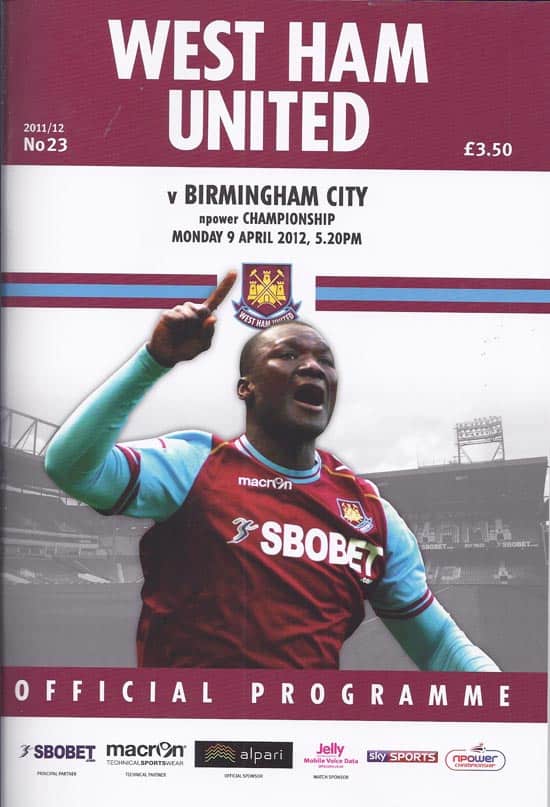 West Ham United FC v Birmingham City FC